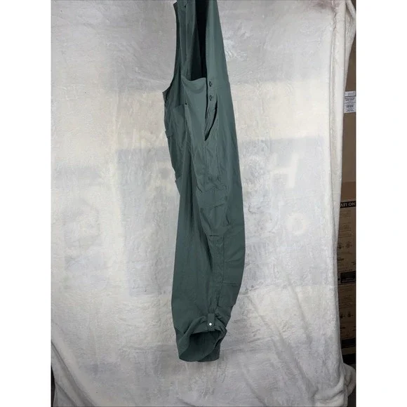 Duluth Trading Co Heir-loom Overalls Womens 3Xx31 Fir Green Gardening Bibs - Picture 8 of 16